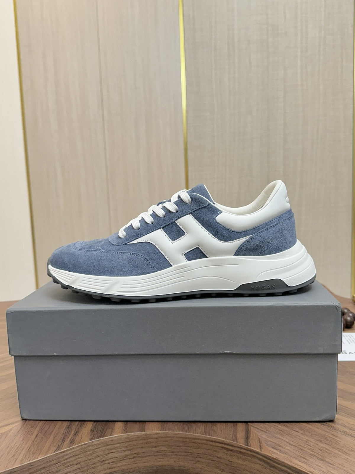 Hogan H-Stripes Platform Sneakers - Leather Lining